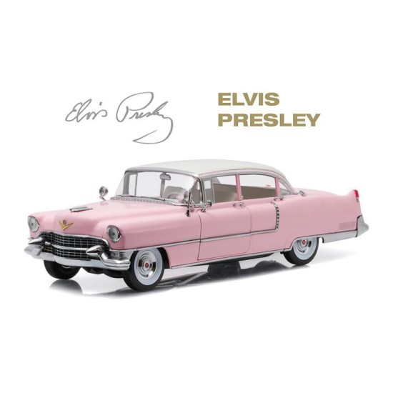 1/18 ELVIS PRESLEY (1935-77) - 1955 CADILLAC FLEETWOOD SERIE