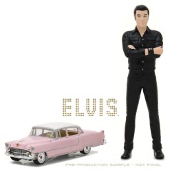 GL29898 - 1/64 1955 CADILLAC FLEETWOOD WITH 1/18 ELVIS FIGURE