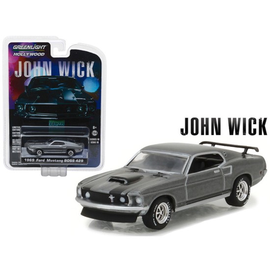 1/64 JOHN WICK (2014) 1969 FORD MUSTANG BOSS 429