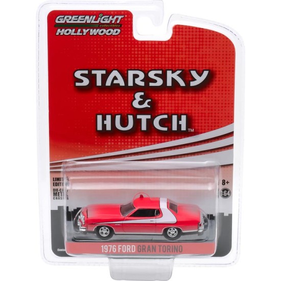 1/64 HOLLYWOOD SPECIAL EDITION - STARSKY AND HUTCH (1975-79 TV SERIES) - 1976 FORD GRAN TORINO (DIRTY VERSION)