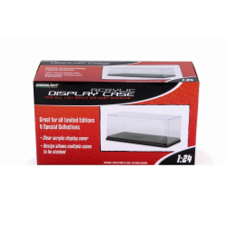 1/24 ACRYLIC DISPLAY CASE WITH PLASTIC BASE