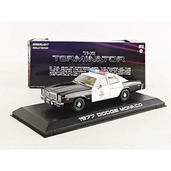 1/43 1977 DODGE MONACO METROPOLITAN POLICE THE TERMINATOR 1984