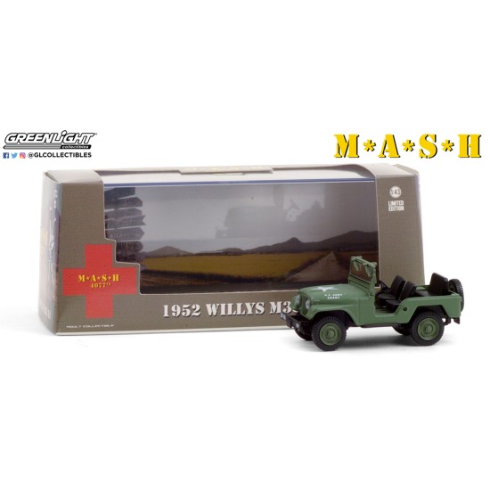1/43 MASH (1972-83 TV SERIES) - 1952 WILLYS M38 A1