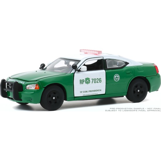 1/43 2008 DODGE CHARGER POLICE CARABINEROS DE CHILE