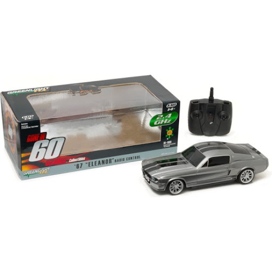 1/18 GONE IN SIXTY SECONDS 1967 FORD MUSTANG ELEANOR 2.4 GHZ RC 91001