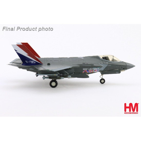 HOBBY MASTER 1/72 F-35A 1000TH LIGHTNING II 22-5696 176TH FS HA4448