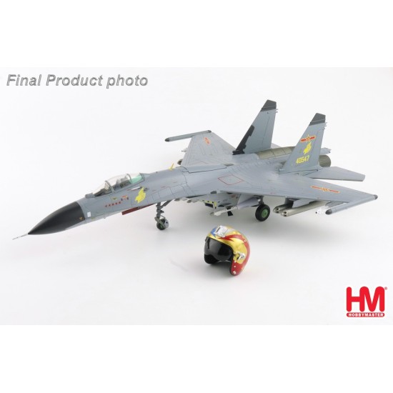 1/72 J-11A GOLDEN HELMET 40547, PLAAF, MAY 2014 (WITH 1/8 GOLDEN HELMET) HA6023