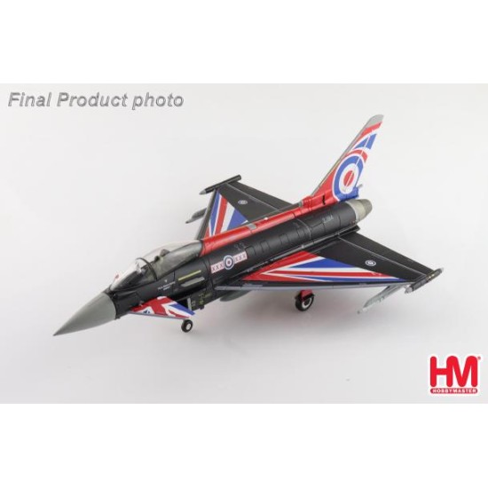 1/72 EUROFIGHTER TYPHOON BLACKJACK ZJ914, RAF, 2021 HA6629CR