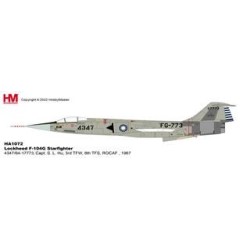 1/72 LOCKHEED F-104G STARFIGHTER 4347, CAPT. S. L.HU HA1072 1/72 LOCKHEED F-104G STARFIGHTER 4347, CAPT. S. L.HU HA1072