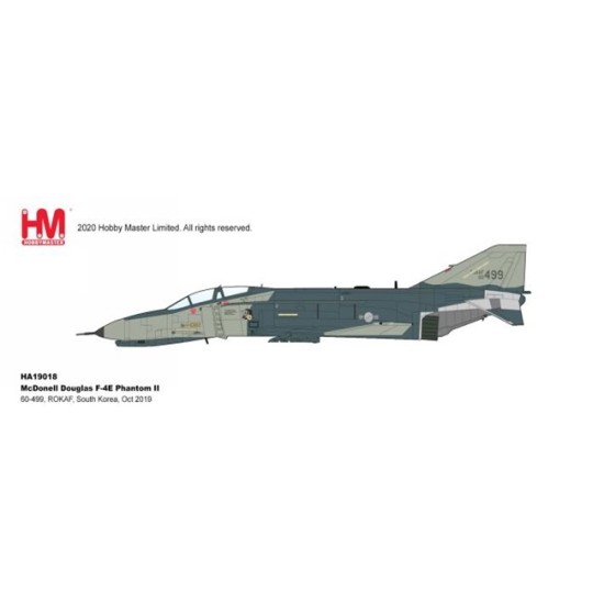 1/72 MCDONELL DOUGLAS F-4E PHANTOM II 60-499, ROKAF, SOUTH K