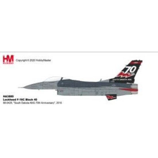 1/72 LOCKHEED F-16C BLOCK 40 88-0428, SOUTH DAKOTA ANG 70TH