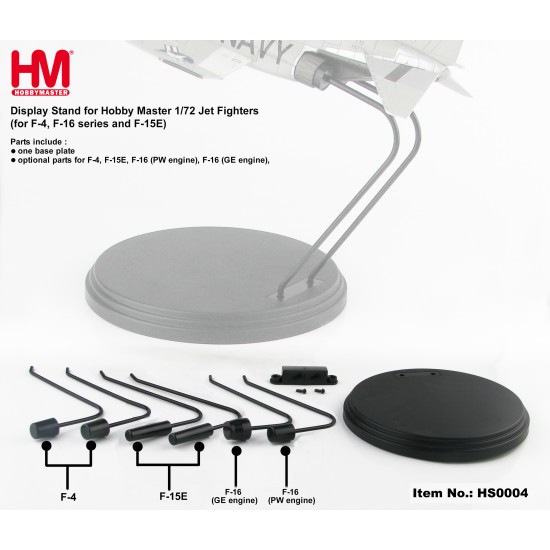 1/72 DISPLAY STAND FOR HOBBY MASTER 1/72 JET FIGHTERS