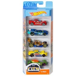 HOTWHEELS 1806 CITY ORANGE 5 CAR GIFTPACK FKT61
