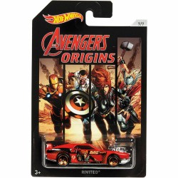 HOT WHEELS MARVEL THE AVENGERS RIVETED 7/7 FKD50 HOT WHEELS MARVEL THE AVENGERS RIVETED 7/7 FKD50