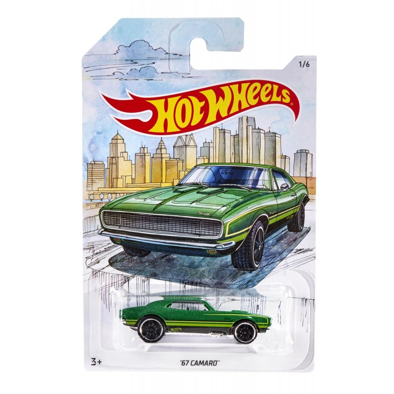 hot wheels detroit muscle cars