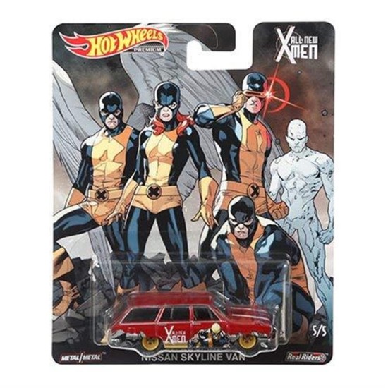 HOT WHEELS MARVEL X-MEN NISSAN SKYLINE VAN 5/5 FYN96