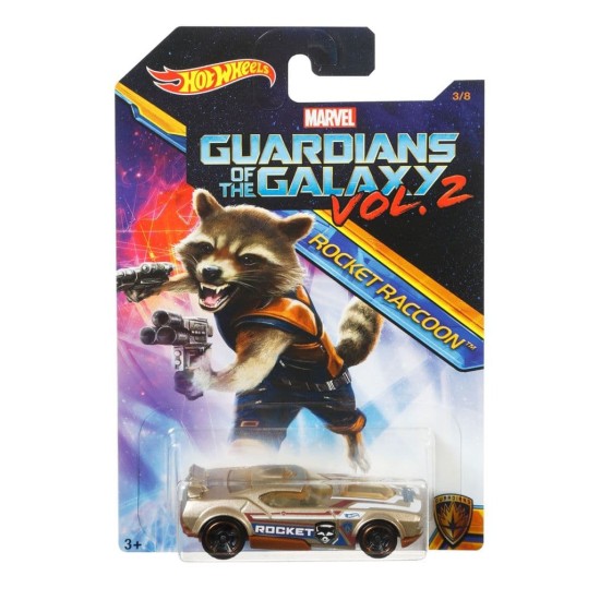 HOT WHEELS GUARDIANS OF THE GALAXY ROCKET FAST FISH 3/8 DWD75