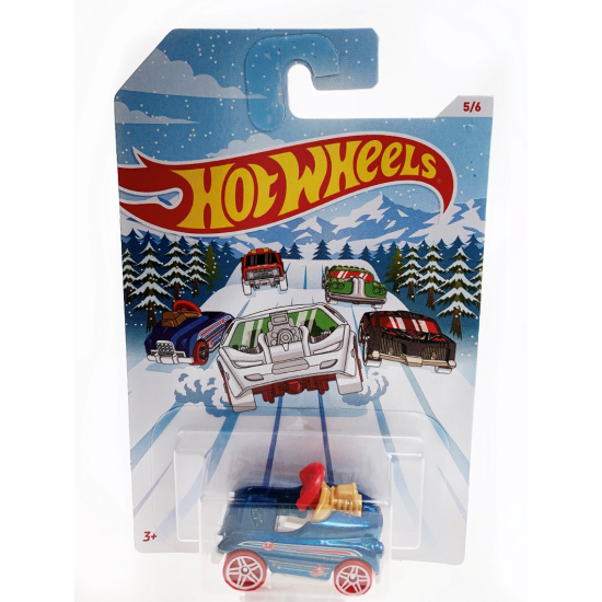 HOTWHEELS HOLIDAY HOT RODS 2018 PEDAL DRIVER 5/6 FKV12