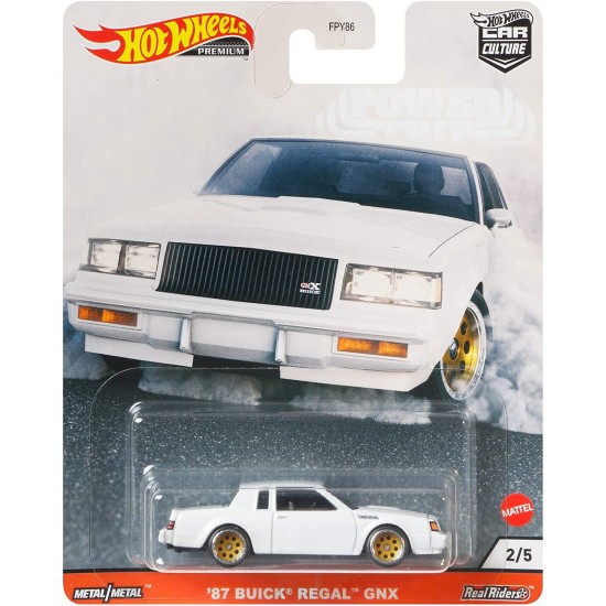 HOT WHEELS POWER TRIP '87 BUICK REGAL GNX 2/5 GJR02