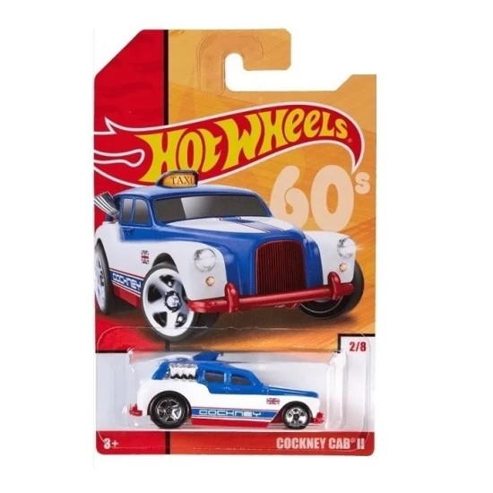 HOT WHEELS RETRO THROWBACK COCKNEY CAB II 2/8 GBB97