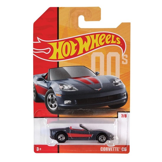 HOT WHEELS RETRO THROWBACK CORVETTE C6 7/8 GBC01