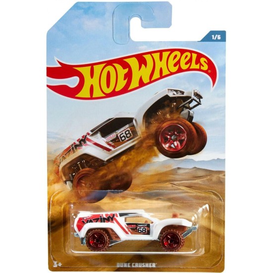 HOT WHEELS OFF ROAD TRUCKS DUNE CRUSHER 1/6 FYY68