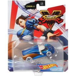 HOT WHEELS STREET FIGHTER CHARACTER CARS CHUN-LI 2/5 HOT WHEELS STREET FIGHTER CHARACTER CARS CHUN-LI 2/5