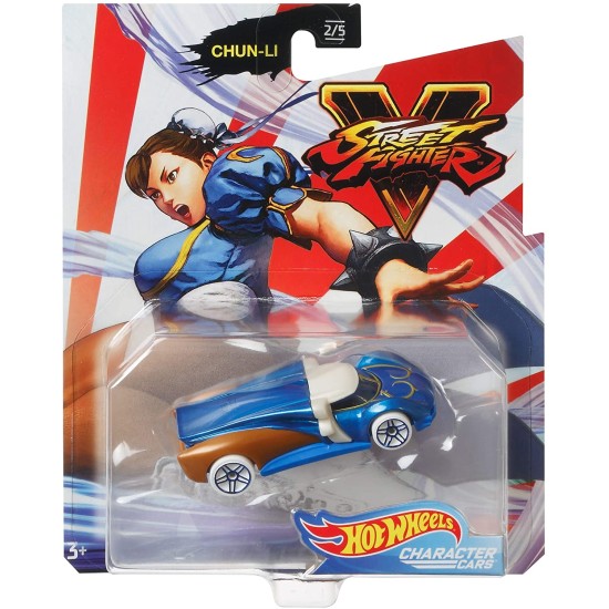 HOT WHEELS STREET FIGHTER CHARACTER CARS CHUN-LI 2/5