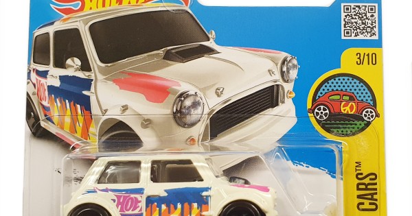 HOT WHEELS HW ART CARS MORRIS MINI 3/10 SHORT CARD NO. 193/250