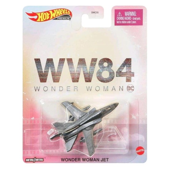 HOT WHEELS PREMIUM WW84 WONDER WOMAN JET