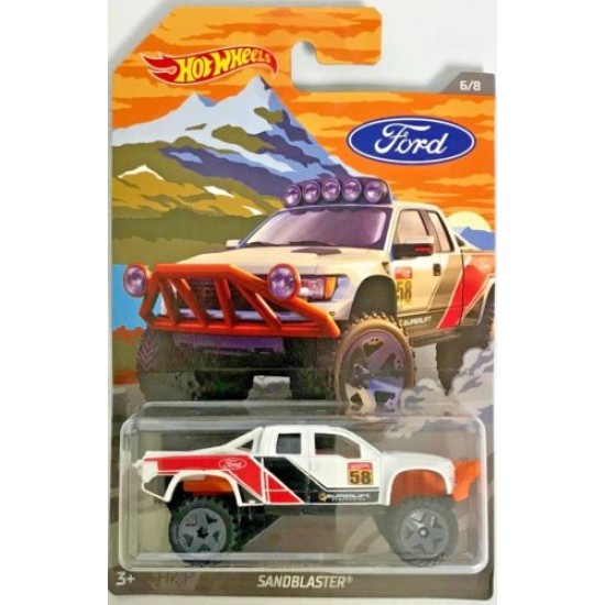 HOT WHEELS FORD TRUCKS SANDBLASTER 6/8 GDG67