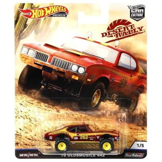 HOT WHEELS DESERT RALLY '70 OLDSMOBILE 332