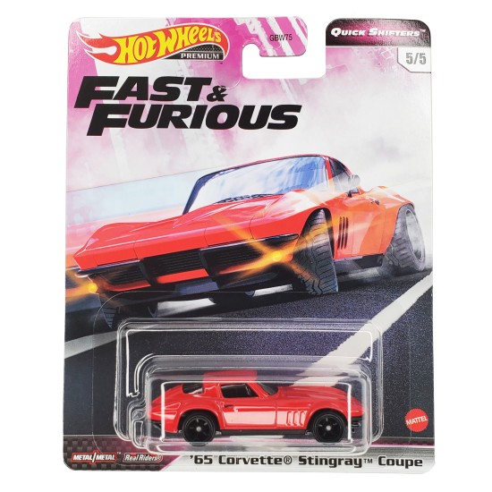 HOT WHEELS QUICK SHIFTERS 1965 CORVETTE STINGRAY