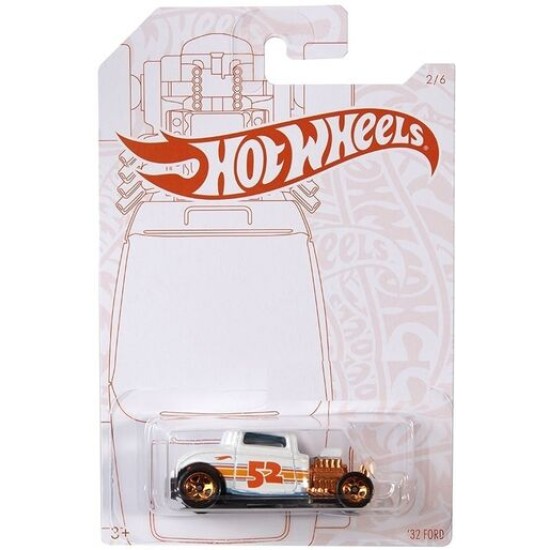 HOT WHEELS PEARL AND CHROME '32 FORD 2/6 GJW49