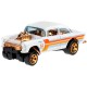 HOT WHEELS PEARL AND CHROME '55 CHEVY BEL AIR GASSER 4/6 GJW51