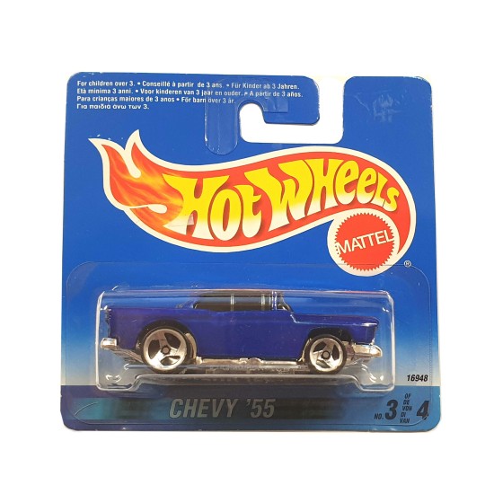 HOT WHEELS 1996 RELEASE CHEVY '55 3/4 16948