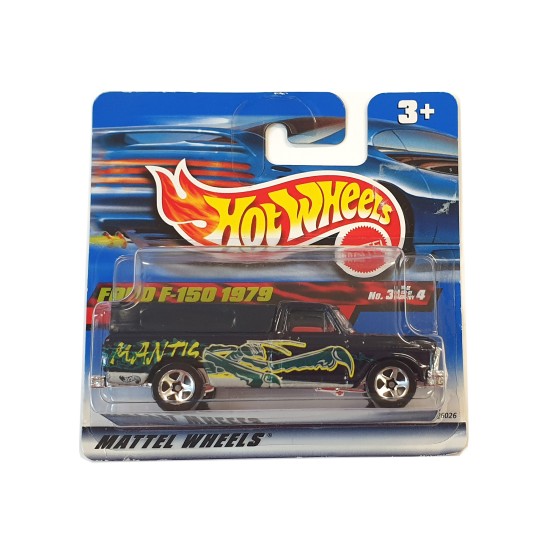 HOT WHEELS 2000 RELEASE FORD F-150 1979 03/04 SHORT CARD 26026
