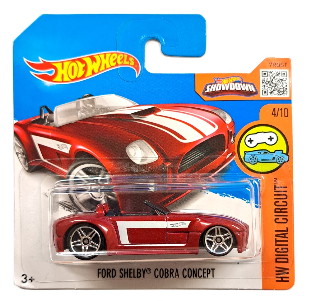 HOT WHEELS HW DIGITAL CIRCUIT 4/10 FORD SHELBY COBRA CONCEPT 24