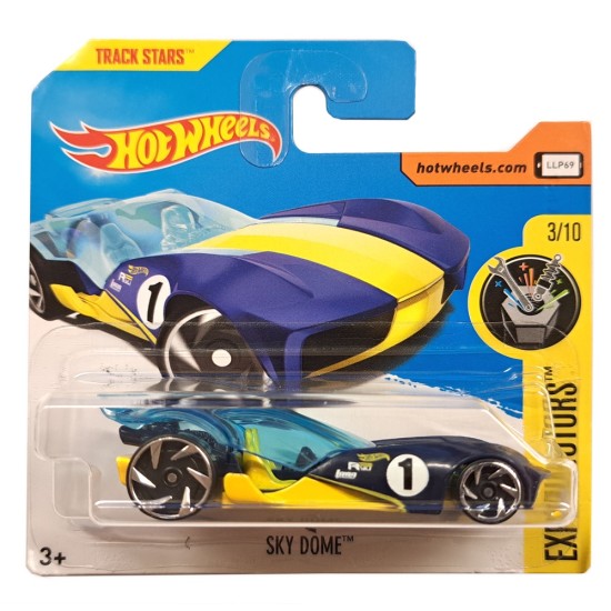 HOT WHEELS EXPERIMOTORS SKY DOME 3/10 DTX07