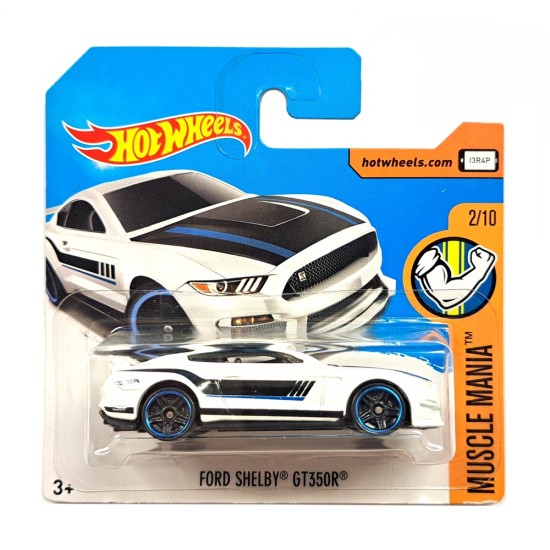 HOT WHEELS MUSCLE MANIA 2/10 FORD SHELBY GT350R 213/365 DTY85