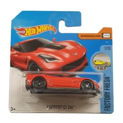HOT WHEELS FACTORY FRESH 1/10 CORVETTE C7 Z06 217/365 SHORT CARD HOT WHEELS FACTORY FRESH 1/10 CORVETTE C7 Z06 217/365 SHORT CARD