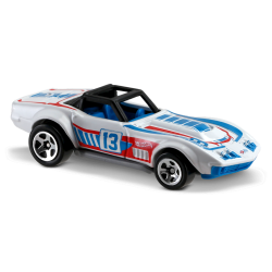 HOT WHEELS NIGHT BURNERZ 6/10 '69 CORVETTE RACER 86/250