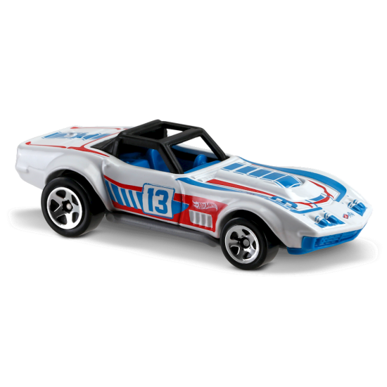 HOT WHEELS NIGHT BURNERZ 6/10 '69 CORVETTE RACER 86/250