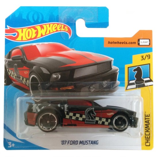 HOT WHEELS HW CHECKMATE 3/9 '07 FORD MUSTANG 165/365 FJX57