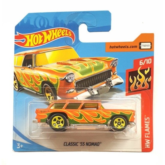 HOT WHEELS FJY61 CLASSIC '55 NOMAD 6/10 HW FLAMES 349/365