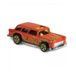 HOT WHEELS FJY61 CLASSIC '55 NOMAD 6/10 HW FLAMES 349/365 HOT WHEELS FJY61 CLASSIC '55 NOMAD 6/10 HW FLAMES 349/365