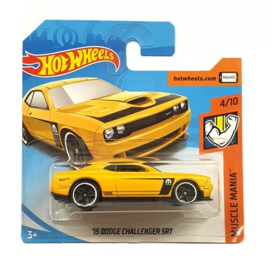 HOT WHEELS FKB06 '15 DODGE CHALLENGER SRT 4/10 MUSCLE MANIA 143/365