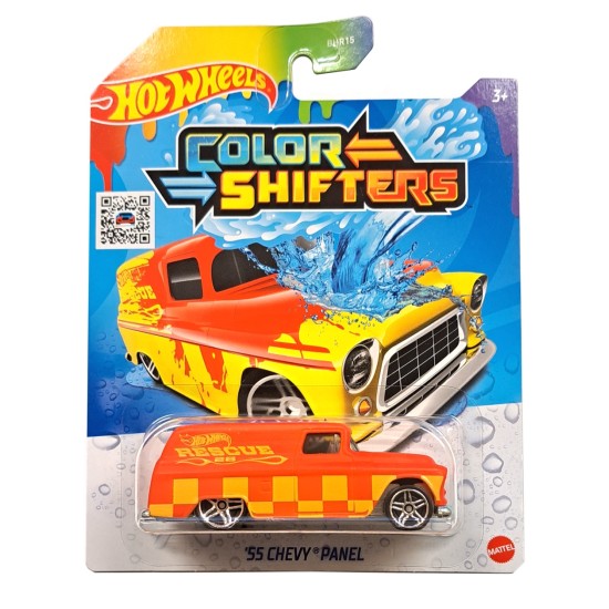 HOT WHEELS 2021 COLOR SHIFTERS '55 CHEVY PANEL BHR17