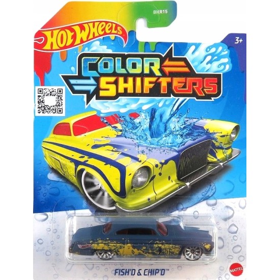 HOT WHEELS COLOR SHIFTERS FISH'D & CHIP'D BHR31