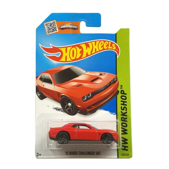 HOT WHEELS HW WORKSHOP '15 DODGE CHALLENGER SRT 235/250 CFH12